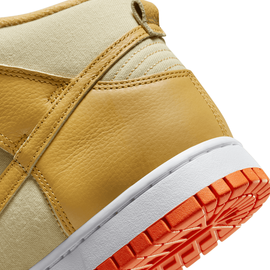 Nike Dunk High Retro Premium 'Gold Canvas'