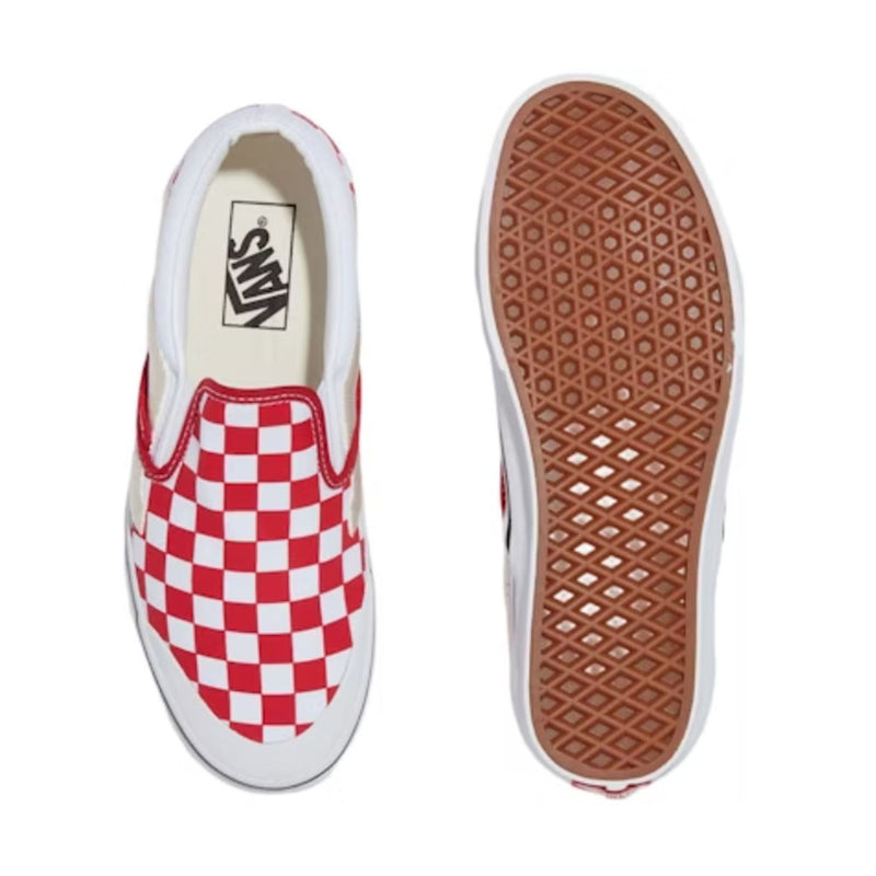 Vans Classic Slip on 138 'Sidestripe Red'
